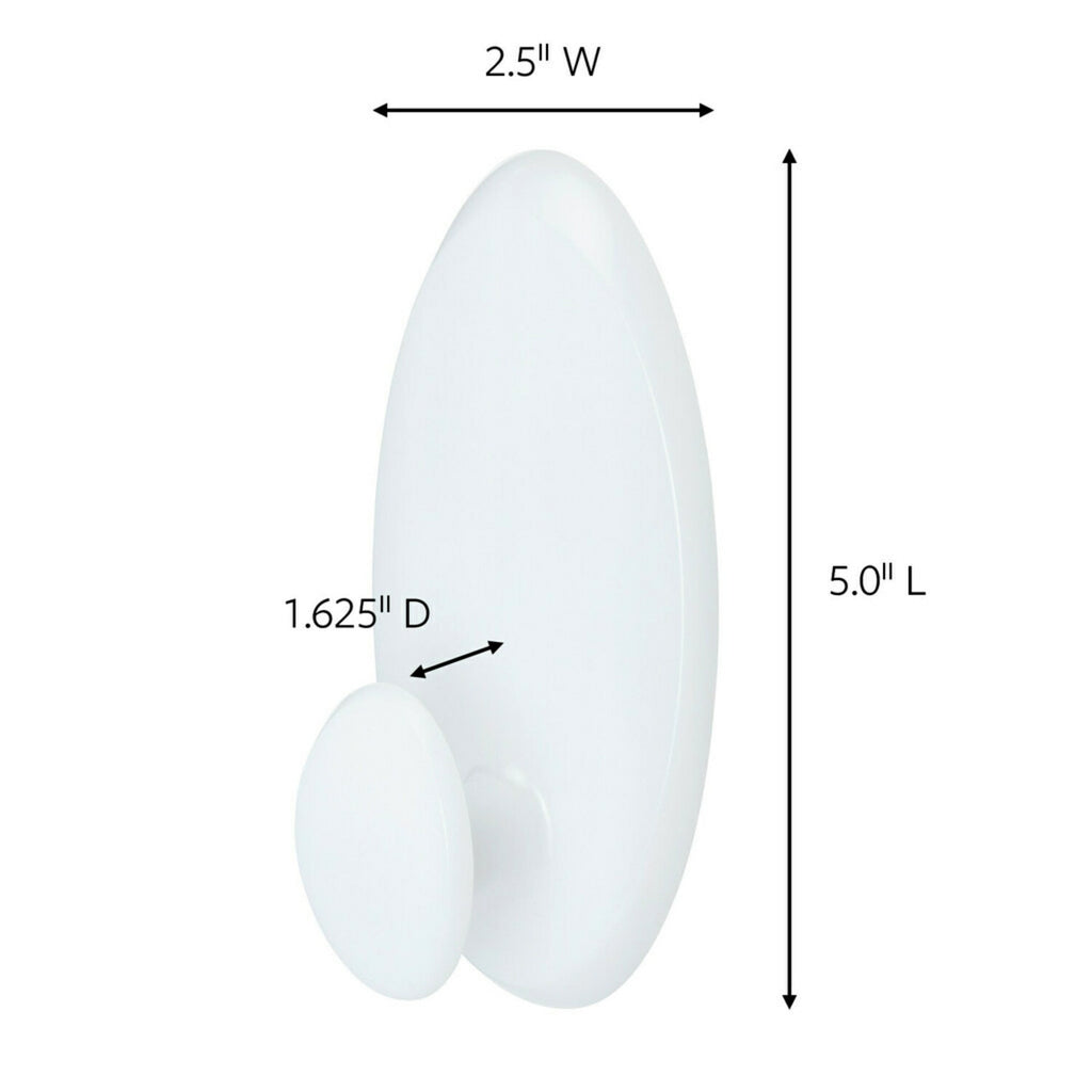 Command BATH19-ES Bath Caddy Hanger, 7.5 lb, Plastic - Image 3
