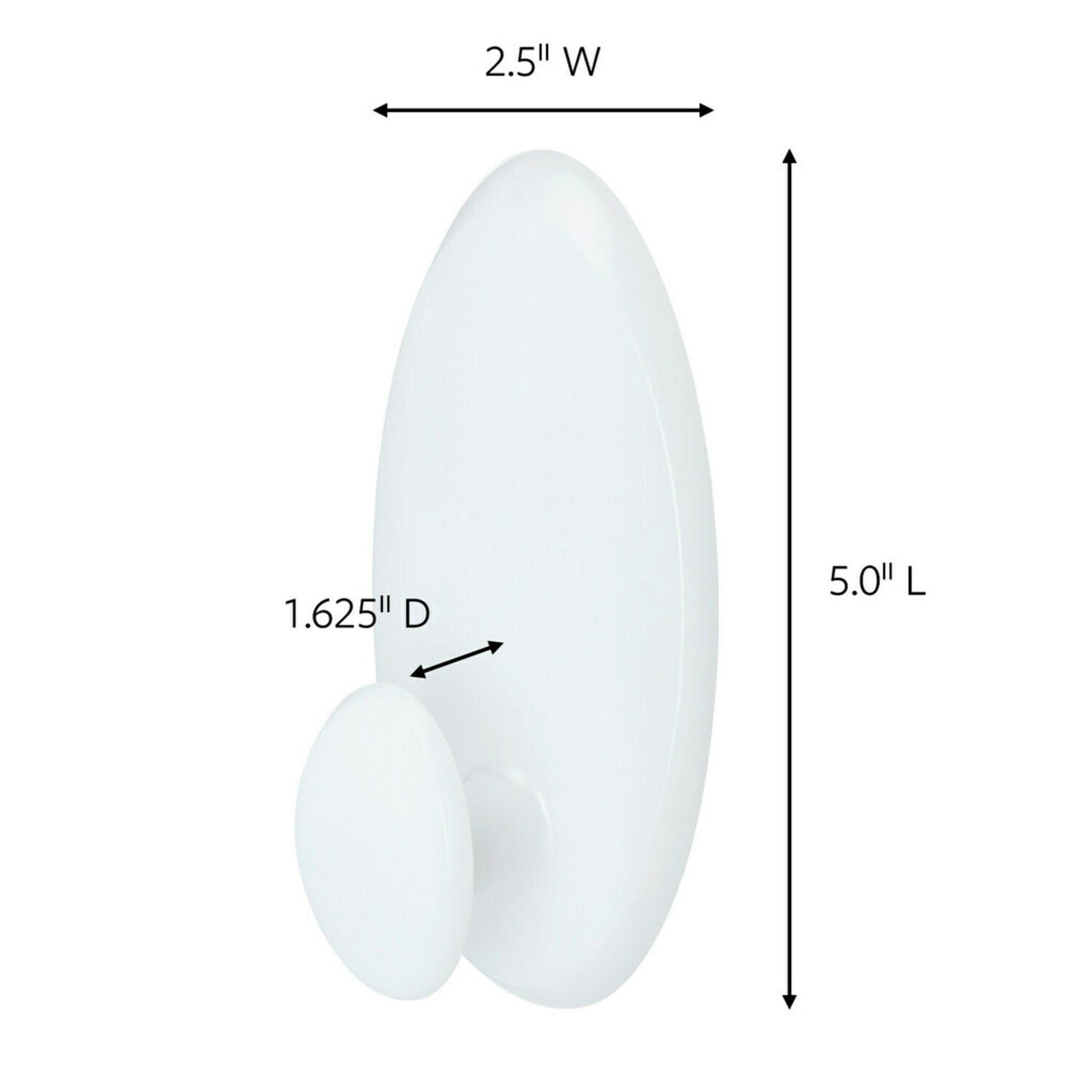 Command BATH19-ES Bath Caddy Hanger, 7.5 lb, Plastic - Image 3