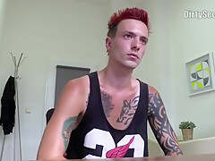 141 - Tattooed Punk Gets A Good Sum Of Cash To Get Ass Fucked By An Agent
