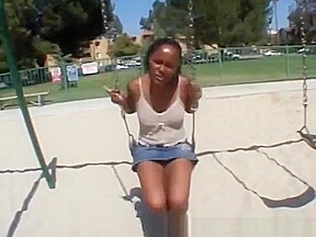 18 Year Old Ebony Girl Gets Fucked On Camera!