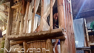 18 Year Old Pinay student 18+ Having Of Fun With Her Old Man Guard In School!