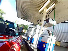 199 FREEBALLING SATIN BOXER SHORTS GET FUEL POST OFFICE