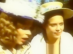 2 Horny vintage babes turns ride outdoor in nasty experience