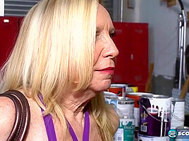 60plus Milf Gets Fucked By Two Guys - Miranda Torri
