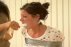 A Carefuilley Gagged Ladye