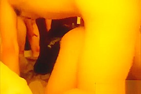A Wife Creampied While Hubby Watches