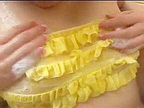 AYA and MIKITY in the bath room