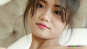 Adorable Thai amateur has her tight pussy stuffed