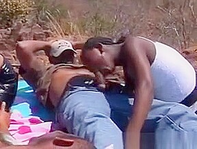 African Whores Giving Blowjobs Somewhere In Wilderness