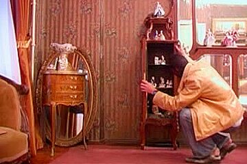 Aged bulky housewife fucking with thief