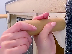 Alisa Lovely - I Assembly My New Sofa To Fucks Hot Right Away On Him