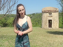 Amandine Naughty Wants To Try Anal In A Gangbang