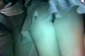 Amateur college girl public upskirt ass video