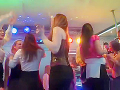 Amateur euro babe spitroasted at kinky orgy