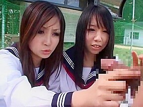 Amazing Japanese chick Ruka Namiki, Ema Kisaki, Rui Yazawa in Exotic Outdoor, Girlfriend JAV clip