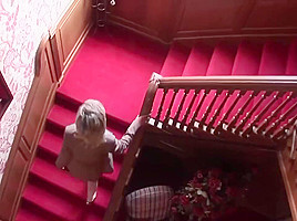 Amazing Lady Sonia is giving a sensual blowjob to a black guy she has just met
