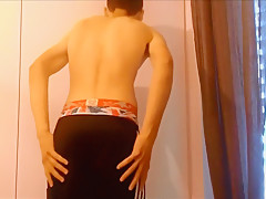 Amazing male in crazy action, amature homosexual sex video