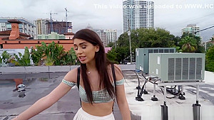 American pulled teen 18+ doggystyles by cock