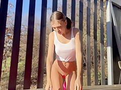 Anal Toys - Astonishing Sex Clip Outdoor Exclusive Craziest Uncut