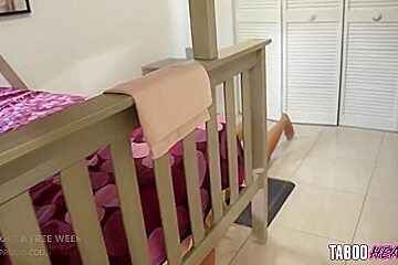 And Her Stepsister Stuck Under The Bed With Cory Chase, De Silva And Vivianne De Silva