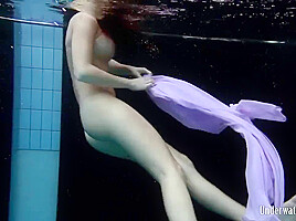 Aneta Is A Wonderful Big Tits Babe Underwater