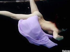Aneta Is A Wonderful Big Tits Babe Underwater