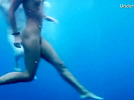 Aneta Is A Wonderful Big Tits Babe Underwater