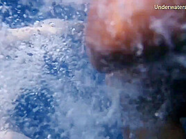 Aneta Is A Wonderful Big Tits Babe Underwater