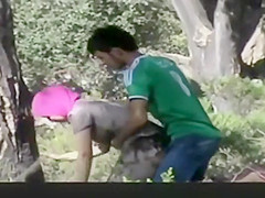 Arab couple spied having sex outdoors