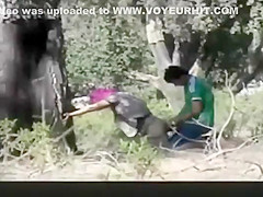 Arab couple spied having sex outdoors