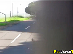 Asian Babe Public Peeing