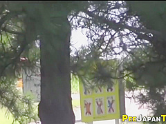 Asian Babe Public Peeing