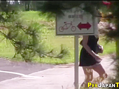 Asian Babe Public Peeing