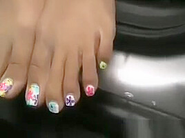 Asian Girls Preety Feet And Lengthy Toes
