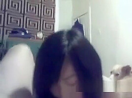 Asian Hottie Handjob Big Stiff Cock