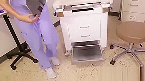 Asian Nurse Foot Goddess shows Nurse Feet