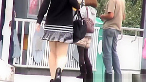 Asian Slut Filmed Upskirt