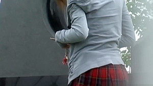 Asian Slut Filmed Upskirt