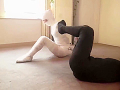 Asian Step sisters Mummified