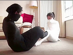 Asian Step sisters Mummified