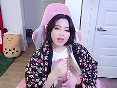 Asian Waifu Sucks Your Cock And Counts Down For Your Cum  (joi)
