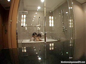 Asian couple enjoy hard fucking