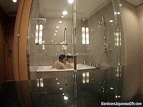 Asian couple enjoy hard fucking