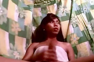 Asian ladyboy webcam self sucking 