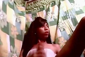 Asian ladyboy webcam self sucking 