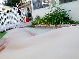Asphyxia Noir crazy sex on lawn