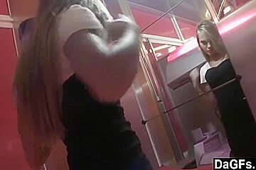 Asshole Fingering At The Tanning Salon