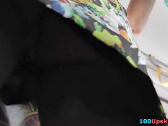 Astounding Step mother i'd like to fuck upskirt on a bus