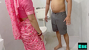 Aunty Insist Me To Take A Shower And Got Fucked With Naughty Boy