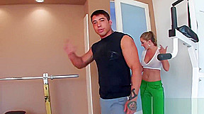 Avy Scott gets a fucking with her workout routine